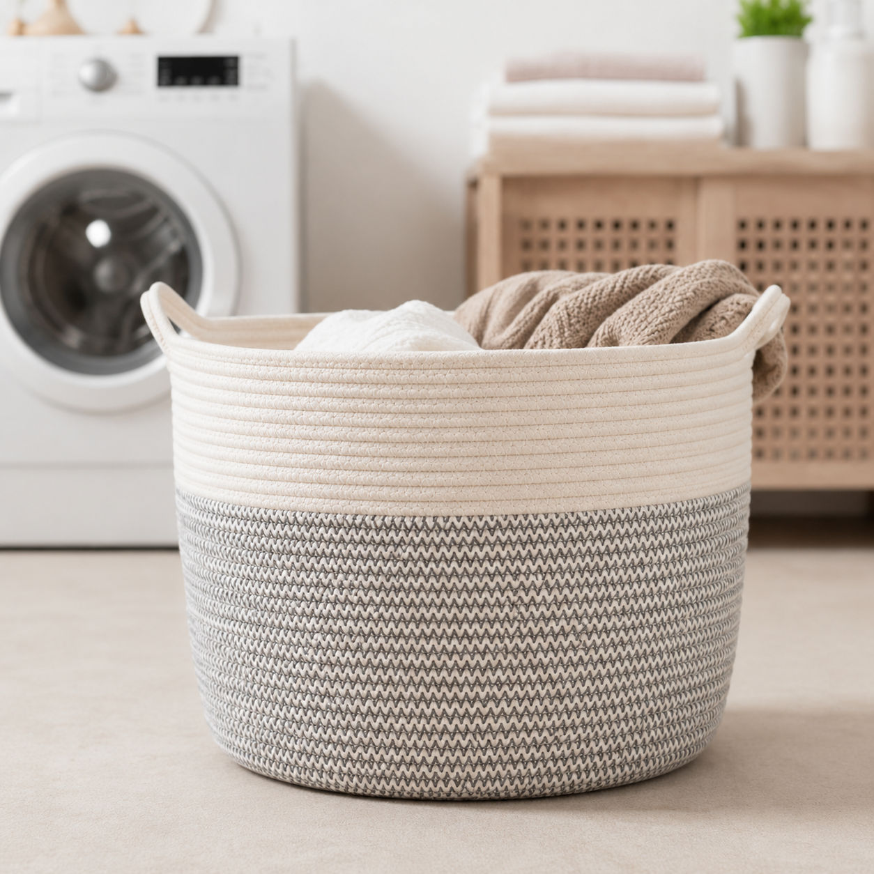Large Eco-Friendly Clothes and Toy Basket